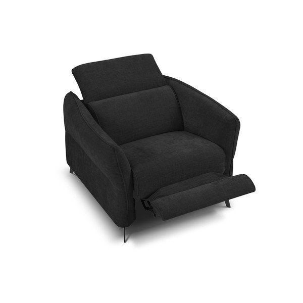 Crna fotelja Hubble – Windsor & Co Sofas-image-3