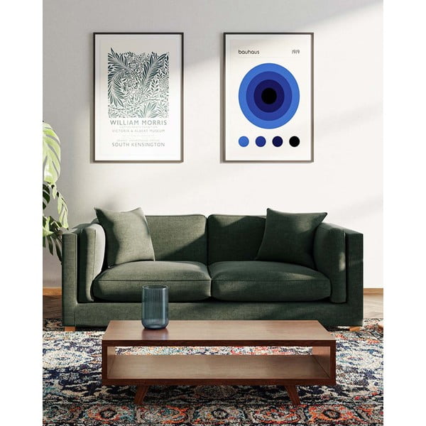 Zelena sofa 235 cm Pomo – Ame Yens-image-3