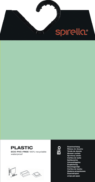 Tuš zavjesa 180x200 cm Bio – Spirella-image-2