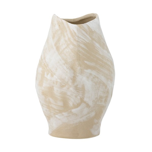 Bež vaza od kamenine (visina 31 cm) Obsa – Bloomingville