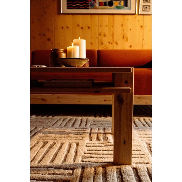 Stolić za kavu od masivnog bora u svijetloj prirodnoj boji 50x80 cm Tuck – Karup-image-3