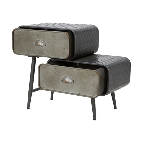 Ormar s dvije ladice Mauro Ferretti Iron School-image-3