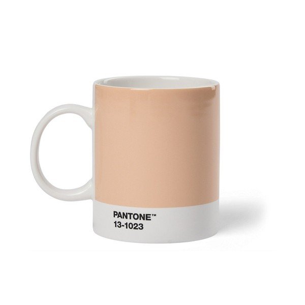 Porculanska šalica boja breskve 375 ml Peach Fuzz 13-1023 – Pantone