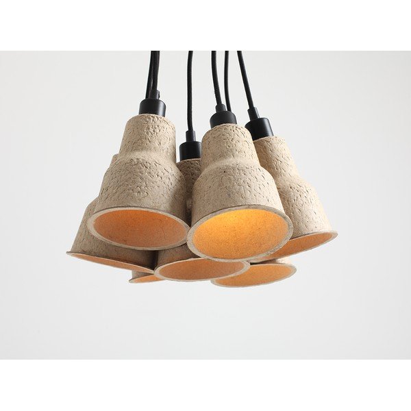 Bež viseća svjetiljka ø 32 cm Celulo – CustomForm-image-1