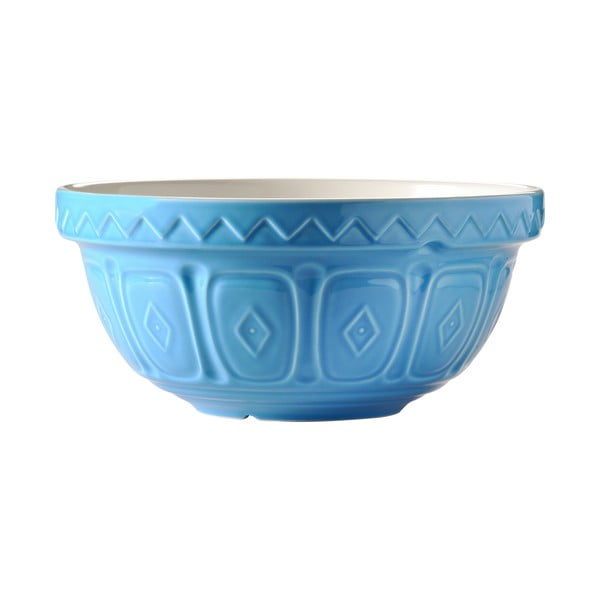 Zdjela od gline u plavoj boji, 24 cm