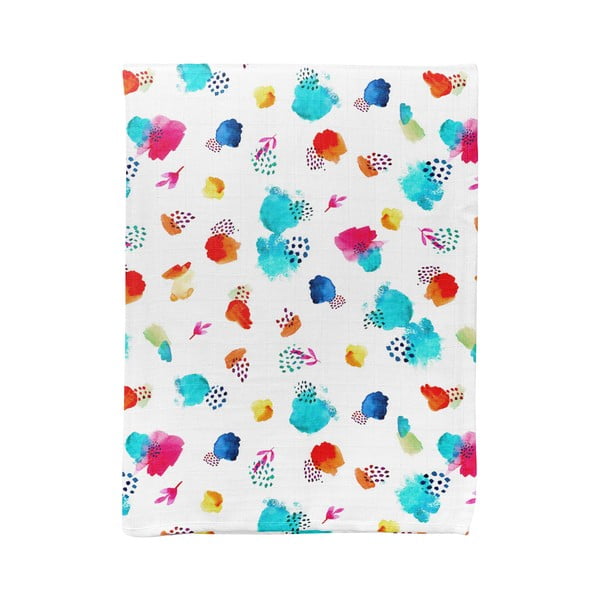 Bijela deka za bebe od muslina 75x100 cm Summer – Mijolnir