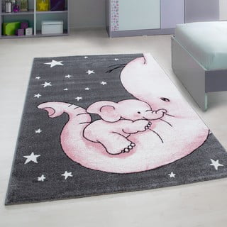 Ružičasti/sivi dječji tepih 120x170 cm Kids – Ayyildiz Carpets