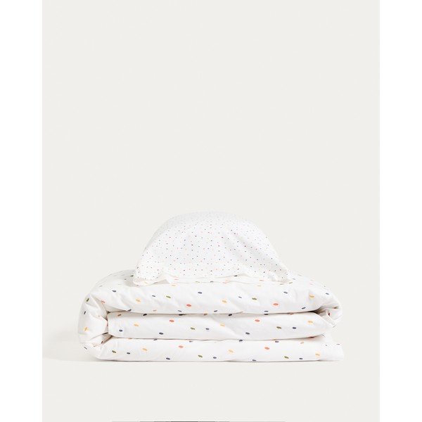 Bijela posteljina za krevet za jednu osobu/za produženi krevet 150x220 cm Epifania – Kave Home-image-3
