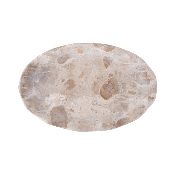 Mramoran ukrasni pladanj 14x21 cm Waved – PT LIVING-image-2