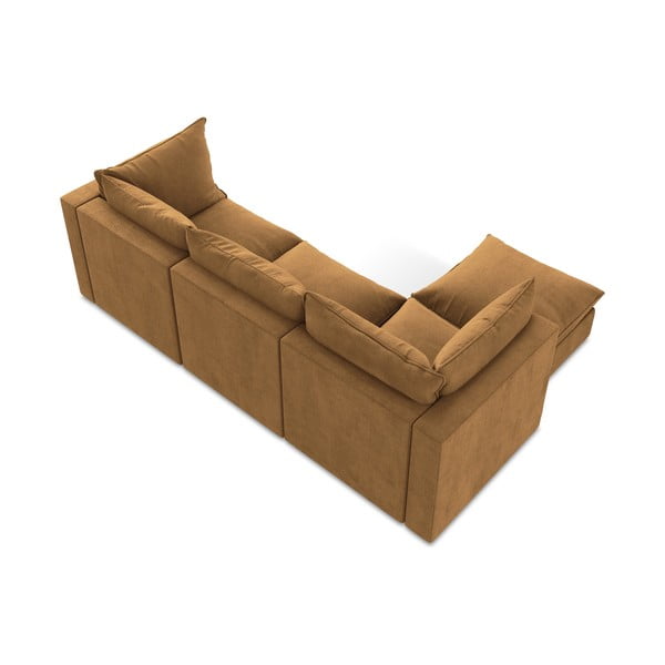 Kutna garnitura boja terakote (s lijevim kutom/s ležaljkom) Manao – Makamii-image-3