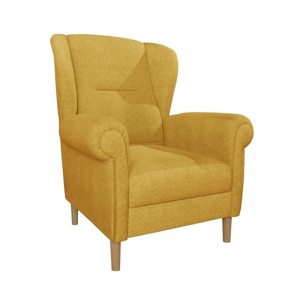 Žuta  wing fotelja Swan – Ropez