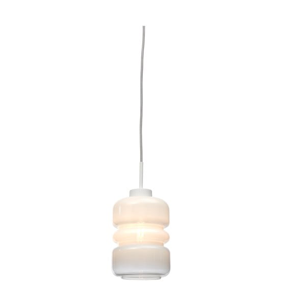 Bijela viseća svjetiljka sa staklenim sjenilom ø 15 cm Verona – it's about RoMi