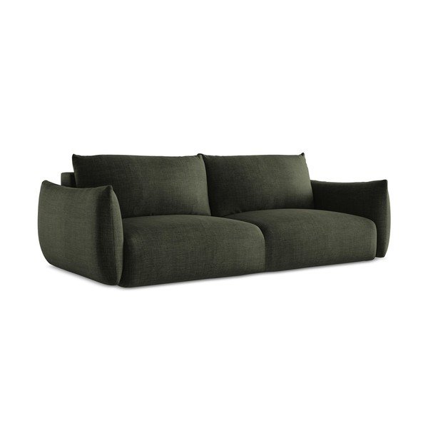 Zelena sklopiva sofa 230 cm Leila – Makamii-image-2