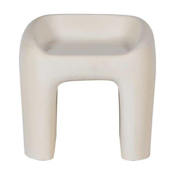 Plastična vrtna stolica boje slonovače Nivo – WOOOD-image-2