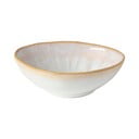 Bijela zdjela od kamenine s bež rubom Costa Nova Brisa, ⌀ 10 cm