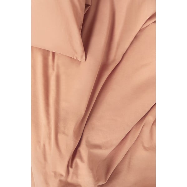 Svjetlosmeđa posteljina za bračni krevet od stonewashed pamuka Bonami Selection, 200 x 220 cm-image-1