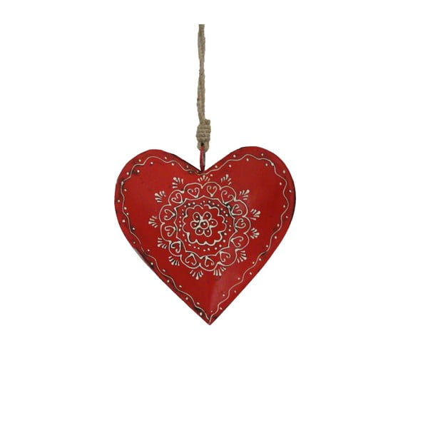 Viseći ukras u obliku srca Antic Line Decoration