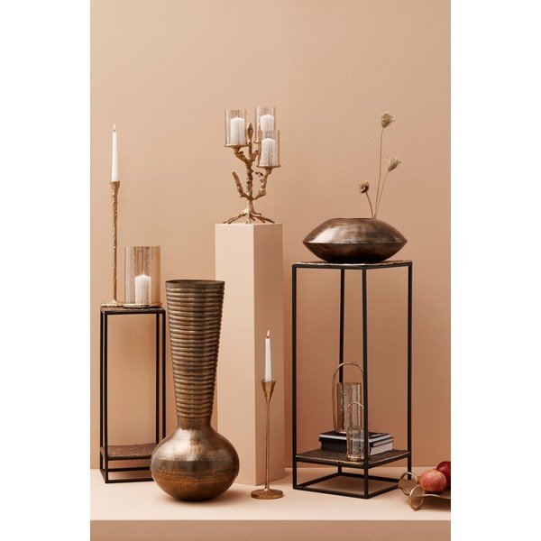 Metalni svijećnjaci u setu za svijeću lučicu 2 kom Sagar – Bizzotto-image-2