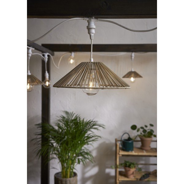 Bež sjenilo ø 38 cm Vide – Star Trading-image-3