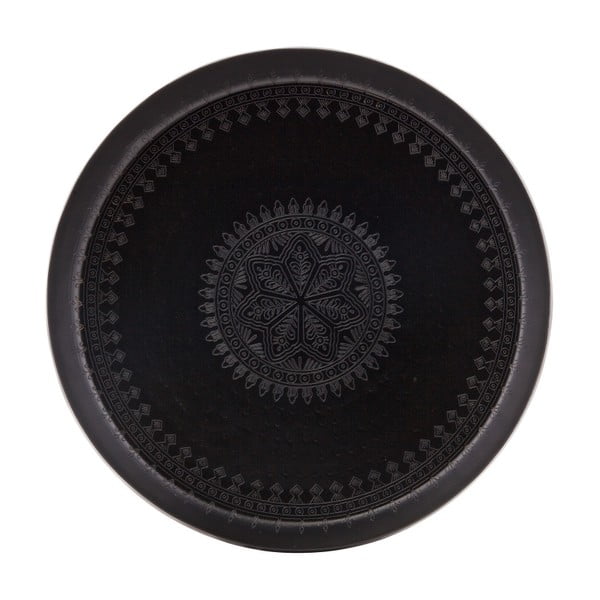 Crni ukrasni pladanj BePureHome Waitress, ø 55 cm-image-1