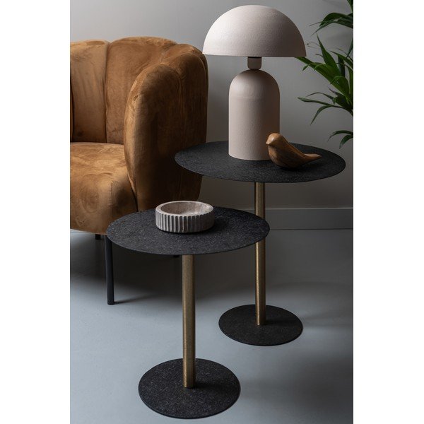 Metalni okrugao pomoćni stol ø 50 cm  Dex  – Leitmotiv-image-1