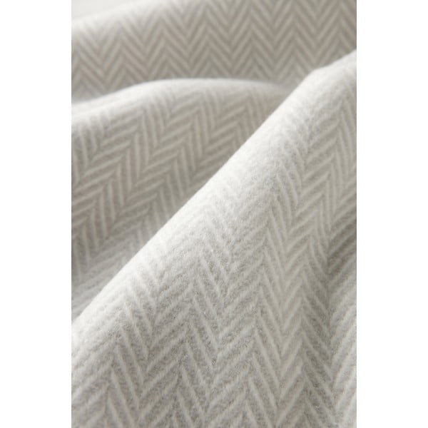 Svijetlosivi pokrivač s pamukom Euromant Skyline, 140 x 160 cm-image-3