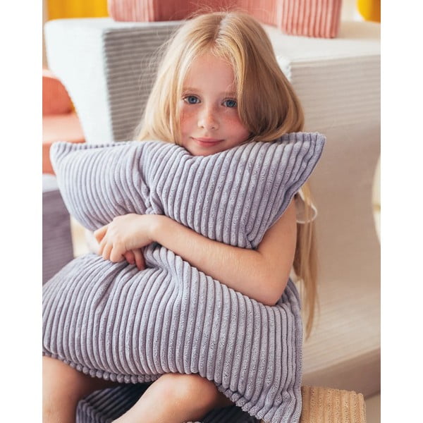 Plavi dječji jastuk za sjedenje od samta Block – Wigiwama-image-2