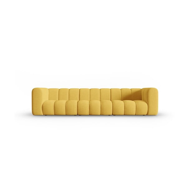 Žuta  sofa 318 cm Lupine – Micadoni Home