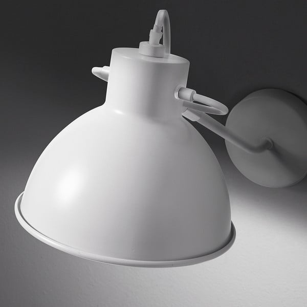 Bijela zidna lampa Offelis – Kave Home-image-4