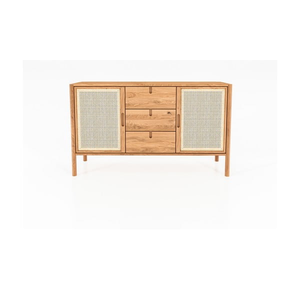 Niska komoda od hrastovine 142x84 cm Pola - The Beds-image-2