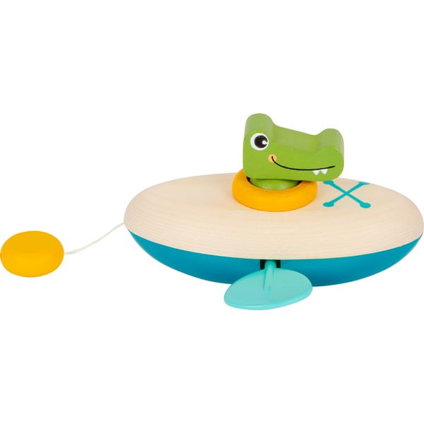 Dječja drvena igračka za vodu Legler Krokodil