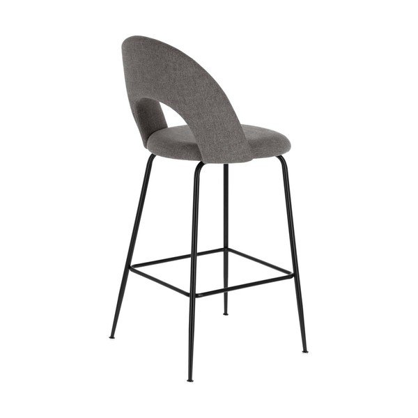 Sive barske stolice u setu 4 kom (visine sjedala 63 cm) Mahalia – Kave Home-image-2