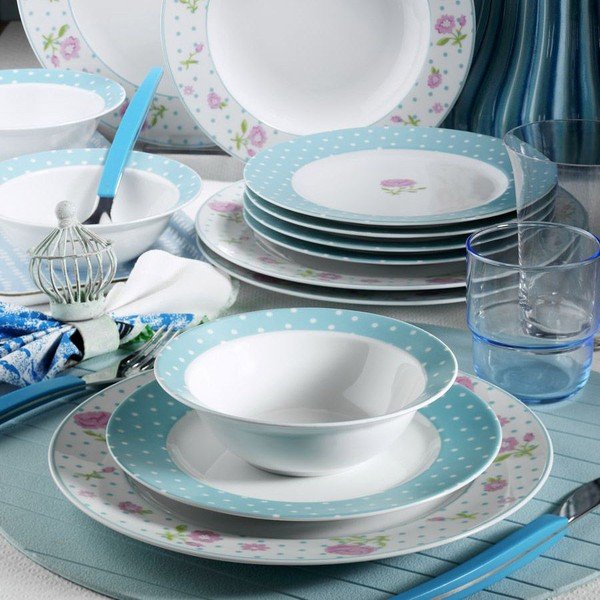 24-dijelni set porculanskih tanjura Kutahya Makala-image-1