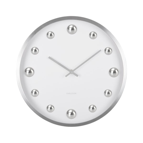 Zidni sat ø 35,5 cm Shiny Dots – Karlsson