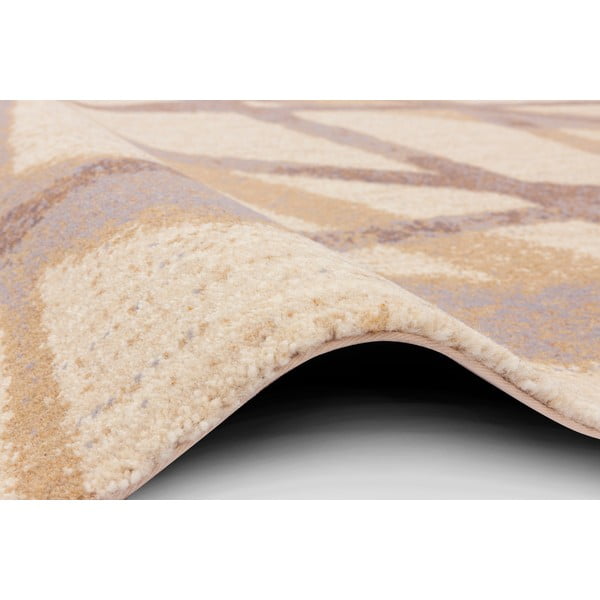 Bež vuneni tepih 100x180 cm Sticks – Agnella-image-2
