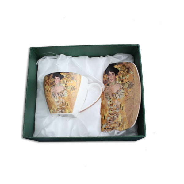 Gustav Klimt - šalica s tanjurićem Adele-image-1