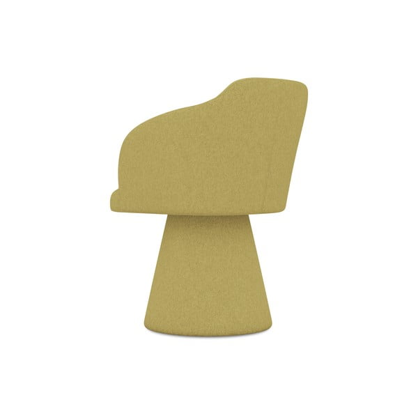 Žuta  podstavljena blagovaonska stolica Kanoa – Makamii-image-2