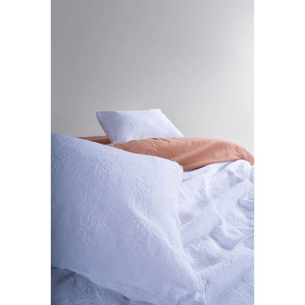 Bijeli set prekrivača i jastučnice od jacquarda 240x260 cm Jacquard – Mila Home Luxury-image-3