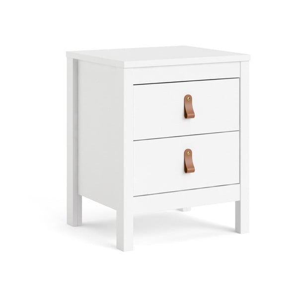 Bijeli noćni ormarić Madrid - Tvilum-image-2