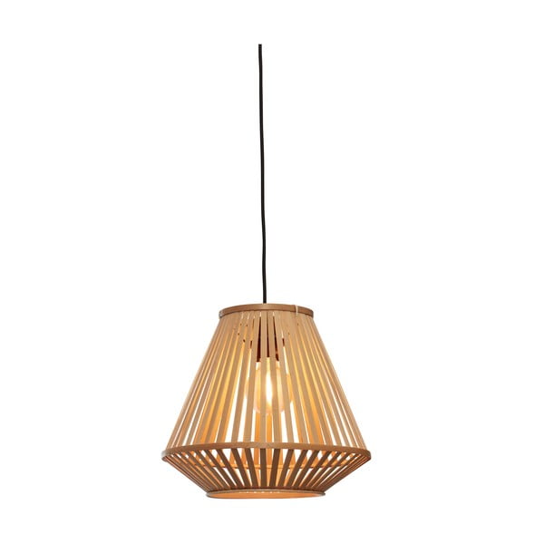 Viseća svjetiljka u prirodnoj boji s bambusovim sjenilom ø 30 cm Merapi – Good&Mojo