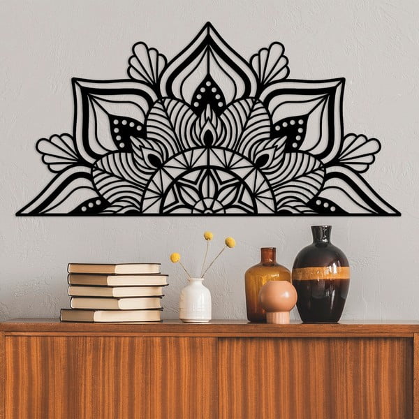 Metalni zidni ukras 118x59 cm Mandala - Wallity-image-1