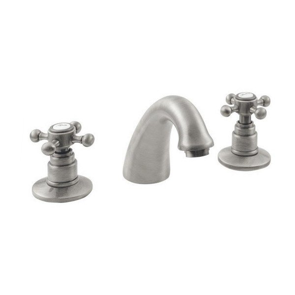 Slavina za umivaonik u mat srebrnoj boji Antea – Sapho