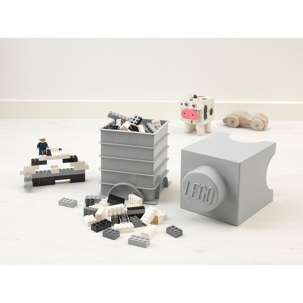 Dječja siva kutija Lego® Cuboid-image-1