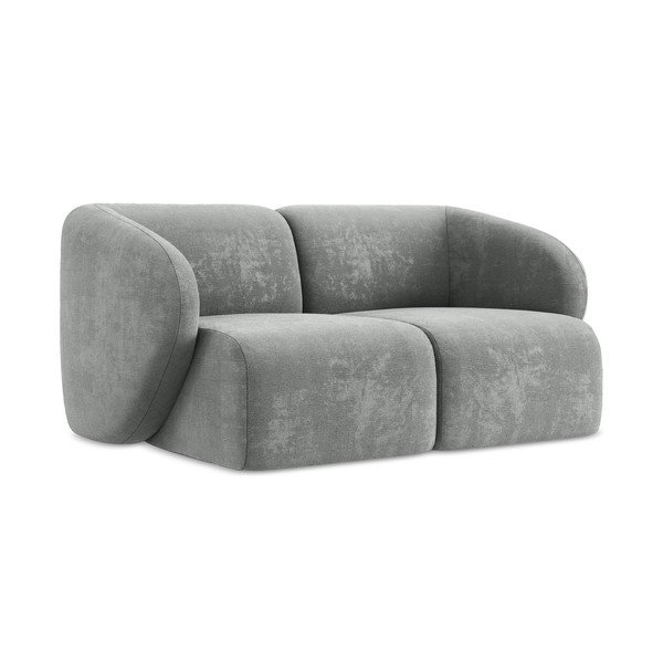 Siva sofa od šenila 174 cm Lani – Makamii-image-1