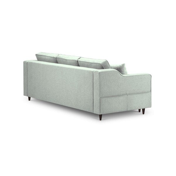 Svijetlozeleni trosjed na razvlačenje s prostorom za odlaganje Mazzini Sofas Narcisse-image-4