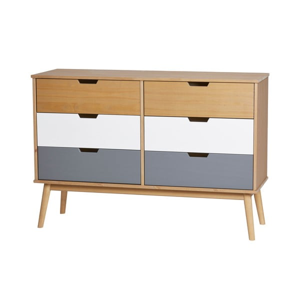 Komoda od masivnog borovog drveta, Marckeric Cusco, širina 120 cm-image-2