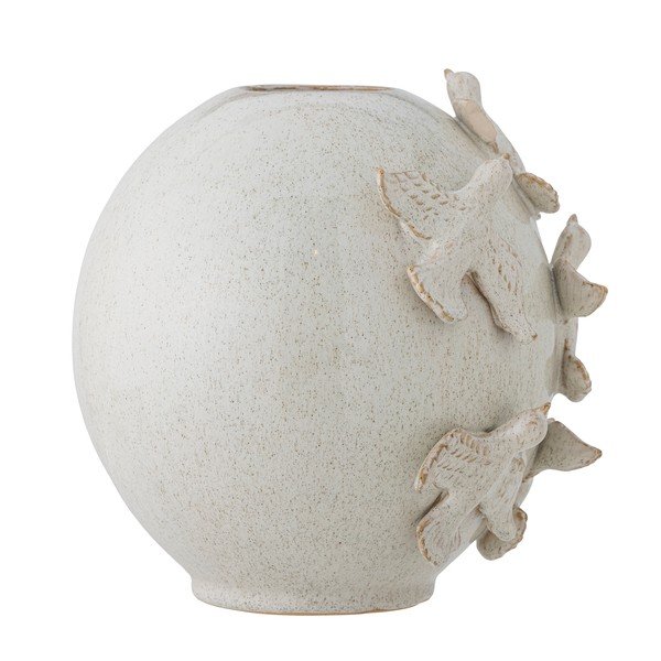 Krem vaza od kamenine (visina 25 cm) Abira – Bloomingville-image-4