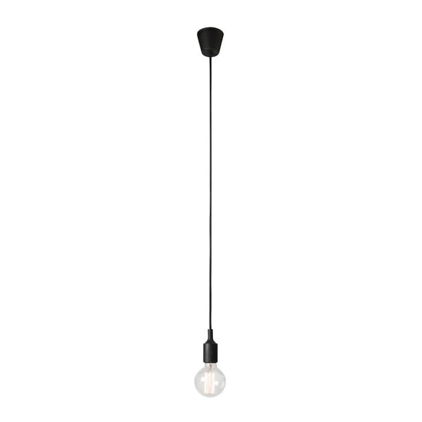 Crna viseća svjetiljka bez sjenila SULION Komo