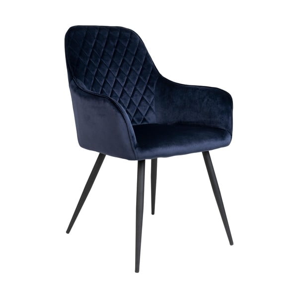 Plave blagovaonske stolice od baršuna u kompletu od 2 kom Harbo - House Nordic