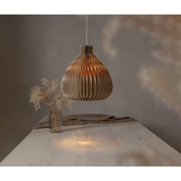 Svjetlo smeđe sjenilo ø 38 cm Honeycomb – Star Trading-image-4